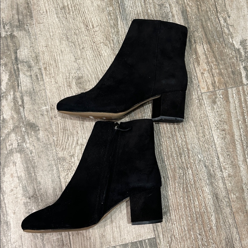 ๐ค NWT Halogen Suede Leather Booties - Picture 4 of 7